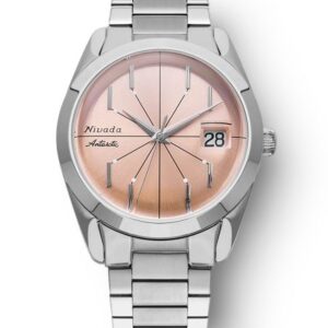 Nivada Grenchen Antarctic Salmon Spider - Bracelet Flat Link