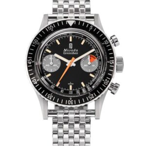 Nivada Grenchen Chronomaster Orange Boy SL Inter. Bezel - Manual - Forstner Beads of Rice