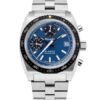 Nivada Grenchen Chronosport Blue Automatic - Black Leather - Image 2