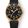 Nivada Grenchen Depthmaster Bronze - Black Leather - Image 2