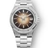Nivada Grenchen F77 Brown Smoked Date 69002A77 - Canvas Velcro Strap - Image 2