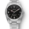 Nivada Grenchen Super Antarctic 3.6.9 Black Vintage - Black Leather White Stitching - Image 2