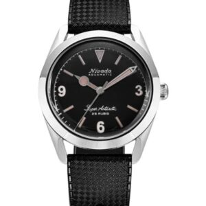 Nivada Grenchen Super Antarctic 3.6.9 Black Vintage - Rubber Tropic