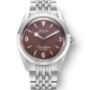 Nivada Grenchen Super Antarctic 3.6.9 Brown - Black Leather - Image 3