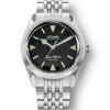 Nivada Grenchen Super Antarctic 32026A - Black Leather White Stitching - Image 3