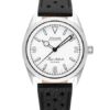 Nivada Grenchen Super Antarctic White 3. 6. 9. White - Black Racing Strap - Image 2