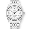 Nivada Grenchen Super Antarctic White - Black Racing Strap - Image 2