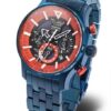 Ocelový náramek Vostok Europe pro Expedition North Pole Solar - modré PVD - Image 2