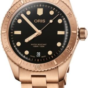 Oris Divers Sixty-Five Date Sepia 01 733 7771 3154-07 8 19