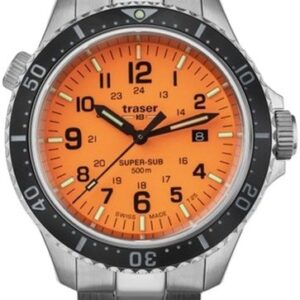 Traser P67 Diver Orange ocel