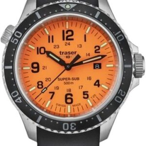 Traser P67 Diver Orange pryž