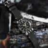 Vostok Europe Energia Rocket Automatic GMT NH34-575A718 - Černý silikonový řemínek - Image 3