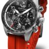 Vostok Europe Space Race Chrono Line 6S20-325A741S - Černý silikonový řemínek - Image 3