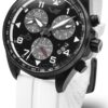 Vostok Europe Space Race Chrono Line 6S30-325C744S - Bílý silikonový řemínek - Image 2