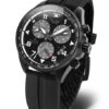 Vostok Europe Space Race Chrono Line 6S30-325C744S - Bílý silikonový řemínek - Image 3