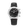 Vulcain Chronograph 70's - Black - Black Carbon Leather Strap - Image 3