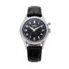 Vulcain Cricket Classique 36 mm - Black/White/Blue - Black Plain - Image 3