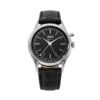 Vulcain Cricket President 36 mm - Black - Brown Plain - Image 3