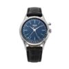 Vulcain Cricket President 36 mm - Blue - Brown Alligator - Image 2