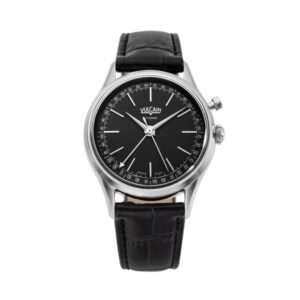 Vulcain Cricket President 39 mm - Black - Black Alligator