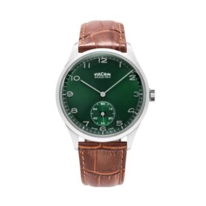 Vulcain Grand Prix - Small Second Green - Brown Alligator