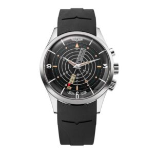 Vulcain Nautical Heritage - Black Beige Patina - Vulcain Rubber