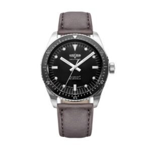 Vulcain Skindiver Nautique Black with White Lum - Grey