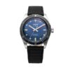 Vulcain Skindiver Nautique Blue with Khaki Brown Lum - Brown Alligator - Image 3