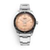 Vulcain Skindiver Salmon Beige - Black Alligator - Image 2