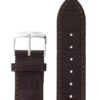 Kožený řemínek Junkers 22mm - hnědý/croco - 22 mm - Image 2