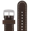 Kožený řemínek Junkers 22mm - hnědý/dva nýty - Image 2