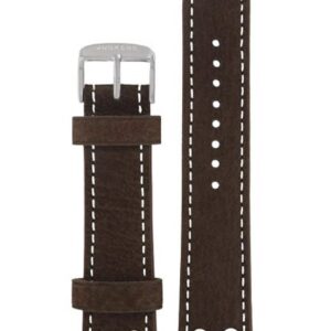 Kožený řemínek Junkers 22mm - hnědý/dva nýty