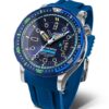 Vostok Europe Batiscafos Automatic NH35-511E768 - Modrý silikonový řemínek - Image 3