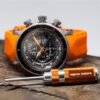 Vostok Europe Lunochod-2 Multifuncional Line YM86-620A506B - Náhradní černý silikonový řemínek - Image 2