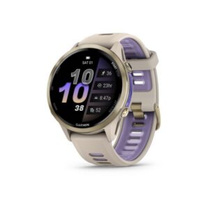 Garmin Forerunner® 970 titanová luneta Soft Gold