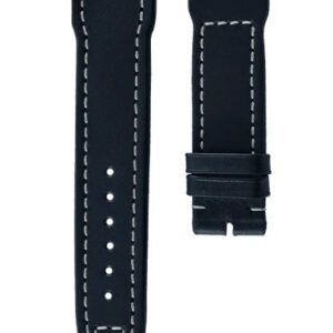 Kožený řemínek Biatec Pilot | Modrý - 20 mm - Bez spony