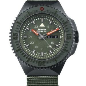 Traser P69 Black Stealth Green Nato