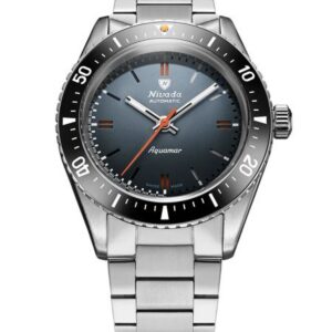 Nivada Grenchen Aquamar Grey - Flat Link Bracelet