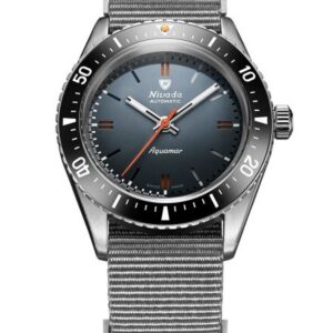 Nivada Grenchen Aquamar Grey - Grey Nato Strap