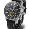 Vostok Europe Expedition North Pole Solar Power Chronograph VR42-595A732 - Černý silikonový řemínek - Image 3