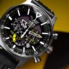 Vostok Europe Expedition North Pole Solar Power Chronograph VR42-595A732B - Náhradní žlutý silikonový řemínek - Image 3