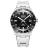 Vulcain Skindiver GMT - Black Luminova Beige White - Steel Bracelet - Image 2