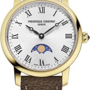 Frederique Constant Slimline Ladies Moonphase Quartz FC-206RS1S5