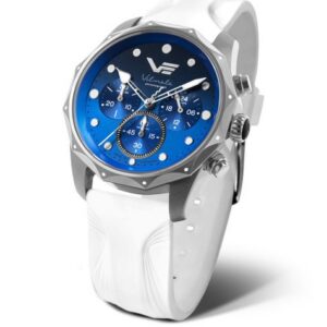 Vostok Europe Vilnele Chrono JS20-125A750 - Náhradní bílý silikonový řemínek
