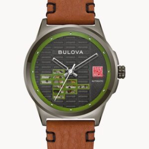 Bulova Automatic 98A330 Kalil House Frank Lloyd Wright Collection