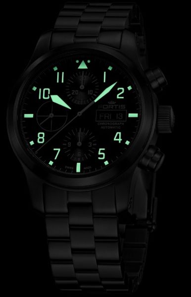 Fortis Aeromaster Steel Chronograph F4040000 - Obrázek 2