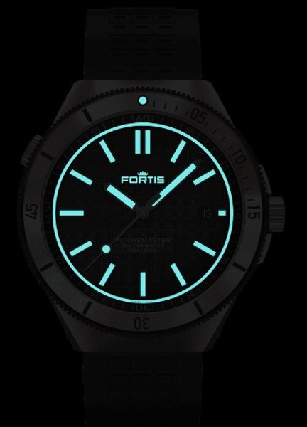 Fortis Marinemaster M-44 Black Resin Gold COSC Limited Edition F8120015 - Obrázek 2