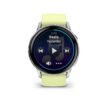 Garmin Venu® 4 - 45 mm Silver / Citron silikonový řemínek 010-03014-02 - Obrázek 3