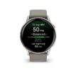 Garmin Venu® 4 - 45 mm Silver / Silver Gray silikonový řemínek 010-03014-01 - Obrázek 2