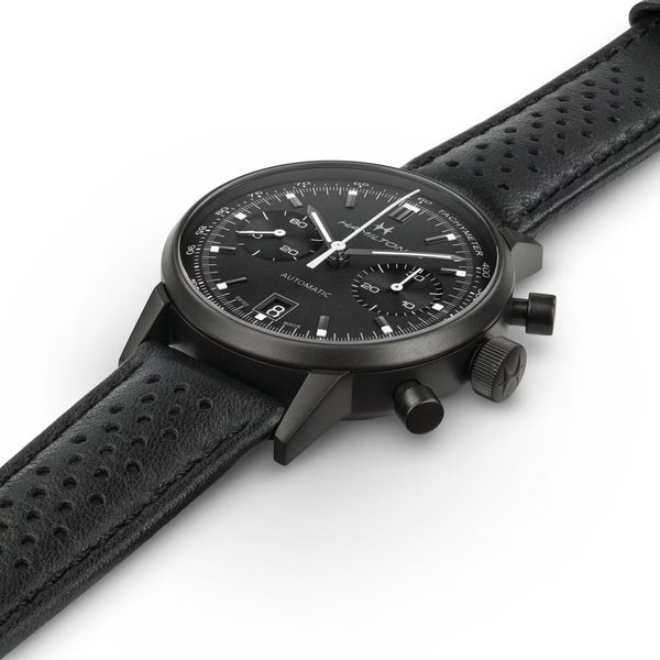 Hamilton American Classic Intra-Matic Auto Chrono All Black Edition H38446730 - Obrázek 3